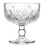 Paşabahçe 440211 Timeless Ice Cream Bowl with Stand, 2 Pieces, 250 cc
