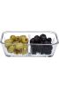 Paşabahçe 96764 Frigo Partitioned Storage Box,480 cc