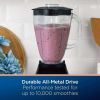 Classic 3-Speed Blender, Smoothie Blender, Black