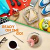 24-Piece Glass Food Storage Stackable Superior Glass Meal-prep Containers