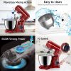 3-IN-1 Electric Stand Mixer, 660W 10-Speed With Pulse Button, Attachments include 6.5QT Bowl, Dough Hook, Beater, Whisk for Most Home Cooks, Empire Re