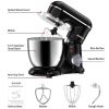 3-IN-1 Electric Stand Mixer, 660W 10-Speed With Pulse Button, Attachments include 6.5QT Bowl, Dough Hook, Beater, Whisk for Most Home Cooks, Onyx Blac