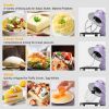 3-IN-1 Electric Stand Mixer, 660W 10-Speed With Pulse Button, Attachments include 6.5QT Bowl, Dough Hook, Beater, Whisk for Most Home Cooks, Vine Purp