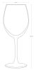 Paşabahçe 44738 Enoteca 2 Pieces Red Wine Glass, 615 cc