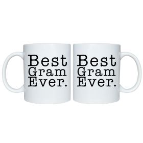Thanksgiving Gift Creative Ceramic Mark Coffee Cup (Option: 7 Style-300ML)