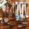 Frontier Collection 15-Piece All in One Kitchen Utensil Set, Red