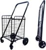 Grocery shopping cart with swivel wheels, folding shopping cart,